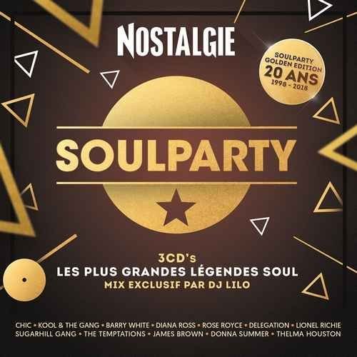 VA - Nostalgie Soulparty: Les Plus Grandes Legendes Soul 3CD Box Set (2018)