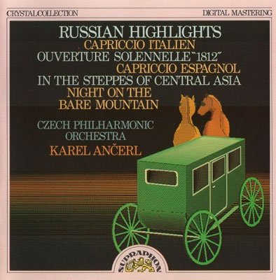 Karel Ančerl, The Czech Philharmonic Orchestra, Pyotr Ilyich Tchaikovsky, Alexander Borodin, Nikolai Rimsky-Korsakov, Modest Mussorgsky ‎– Russian Highlights  (1988) FLAC