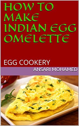 How to make indian egg omelette: egg cookery