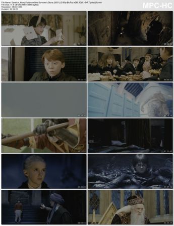 Harry Potter and the Sorcerers Stone 2001 2160p BluRay x265 HEVC 10bit HDR AAC 7.1 Tigole UTR