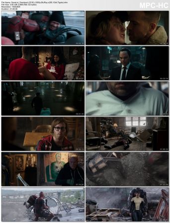 Deadpool 2016 1080p BluRay x265 HEVC 10bit AAC 7.1 Tigole QxR