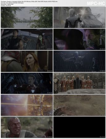 Avengers Infinity War 2018 Bluray 2160p x265 10bit HDR 3Audio mUHD-FRDS