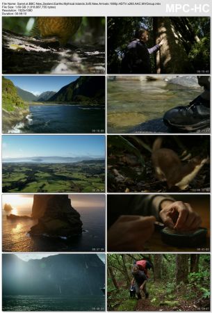 BBC - New Zealand: Earth's Mythical Islands (2016) 1080p HDTV x265 AAC MVGroup