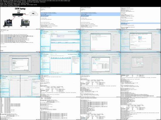 CCNA Collaboration LiveLessons: Cisco Exams 210-060 CICD and 210-065 CIVND