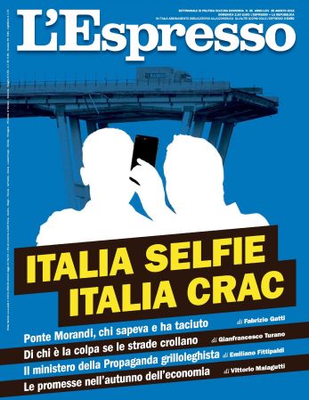 L'Espresso N.35 - 26 Agosto 2018