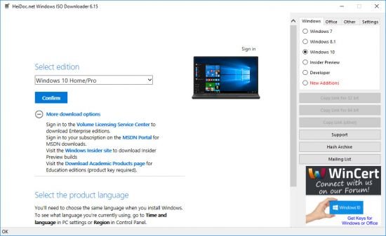 Microsoft Windows and Office ISO Download Tool 6.21 Multilingual Microsoft Windows and Office ISO Download Tool 6.21 Multilingual
