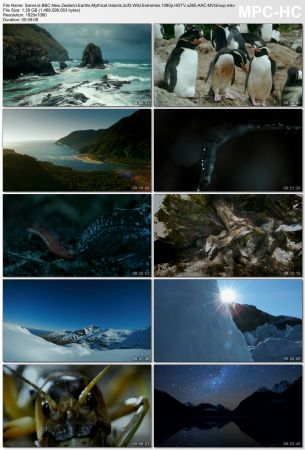 BBC - New Zealand: Earth's Mythical Islands (2016) 1080p HDTV x265 AAC MVGroup