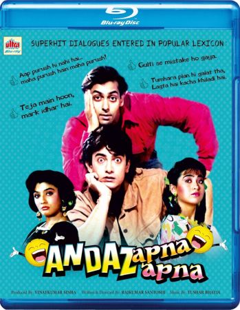Andaz Apna Apna 1994 1080p BluRay x265 HEVC 10bit AAC 5.1 Hindi Natty QxR