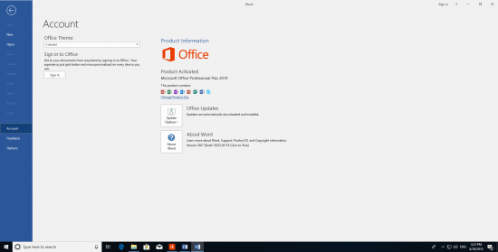 Windows 10 RS4 Pro 1803.17134.228 Office Pro Plus 2019 Preactivated August 2018
