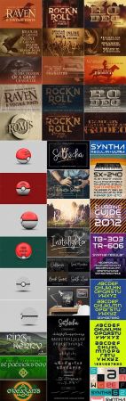 Mix Fonts Bundle 28
