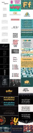 Mix Fonts Bundle 33