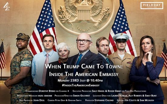 Channel 4 - Inside The American Embassy: When Trump Came to Town (2018 ) HDTV 540p x264-GTi