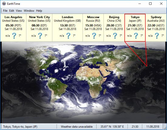 EarthTime 6.24.9 download the new for mac