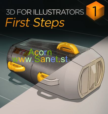  3D For Illustrators 01: First Steps