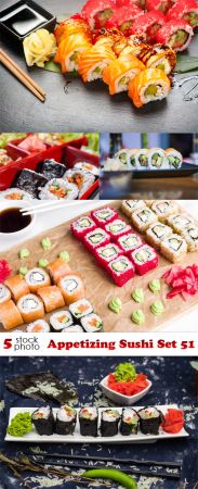 Photos   Appetizing Sushi Set 51