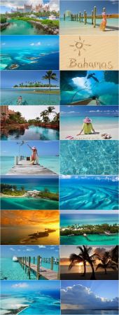 Bahamas beach resort sand sea landscape palm island 25 HQ Jpeg