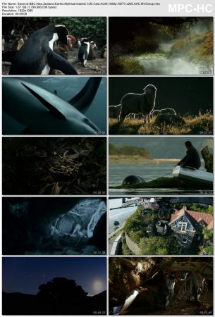 BBC - New Zealand: Earth's Mythical Islands (2016) 1080p HDTV x265 AAC MVGroup
