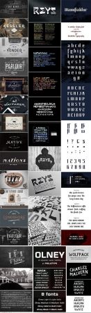 Mix Fonts Bundle 38