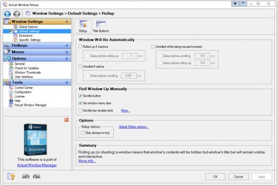Actual Window Rollup 8.13 Multilingual