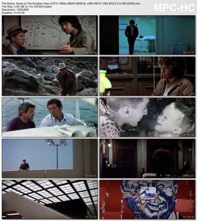 The Parallax View 1974 1080p AMZN WEB-DL x265 HEVC 10bit EAC3 2.0 r00t QXR