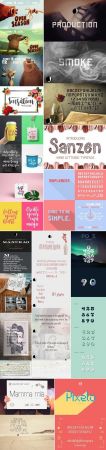 Mix Fonts Bundle 26