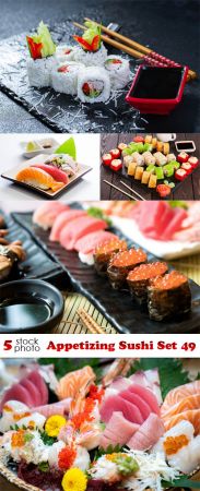 Photos   Appetizing Sushi Set 49