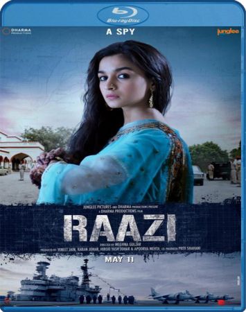 Raazi 2018 Hindi 720p BDRip x264 1.4GB AC3 5.1 ESubs MovCr