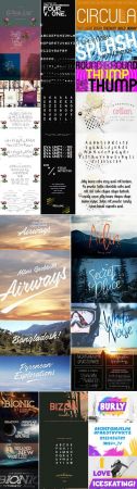 Mix Fonts Bundle 23