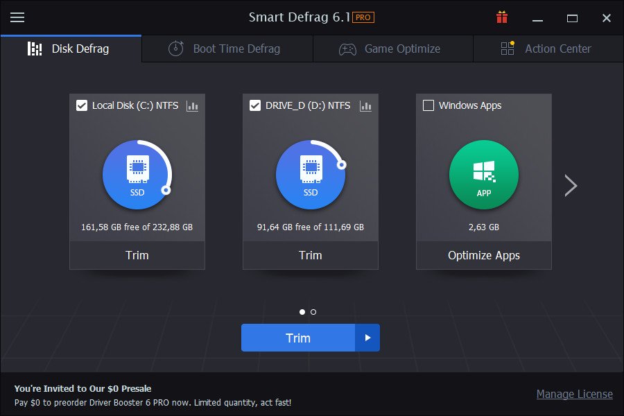IObit Smart Defrag 9.0.0.307 download the new version for iphone