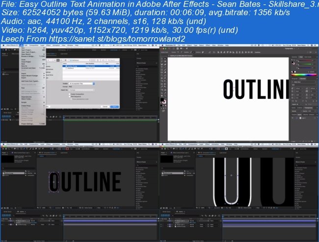 adobe after effects text animation