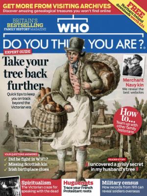 Who Do You Think You Are? - October 2018