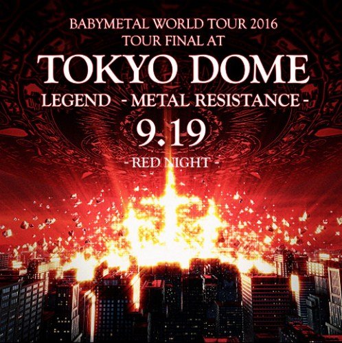 Babymetal - Live at Tokyo Dome: Red &amp; Black Night Deluxe Edition (2017) FLAC