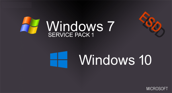Windows 7 &amp; 10 X86 X64 DUAL-BOOT OEM ESD 34in1 September 2018