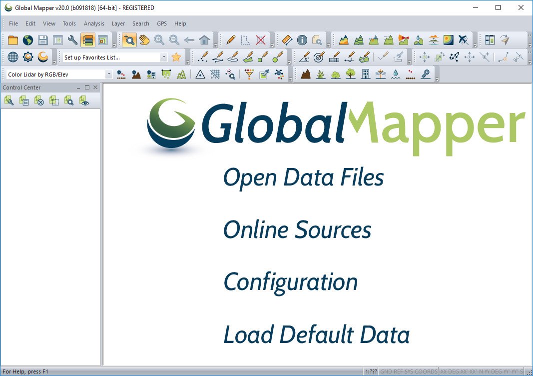 instal Global Mapper 25.0.092623