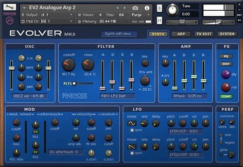 PinkNoise Studio - Evolver 2 (KONTAKT)