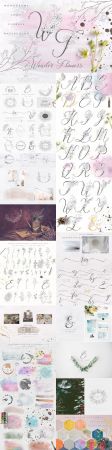 Flowered Monogram &amp; Logo Collection - 2969002