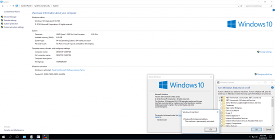 Windows 10 LTSB 2016 English 1607.14393.2515 (x64) Septembre v2 Preactivated 2018