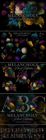 Melancholy Floral Collection - 2906566