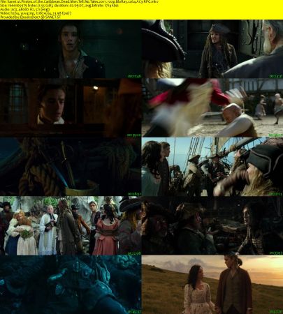 Pirates Of The Caribbean Collection 2003-2017 720p BluRay x264 AC3-RPG