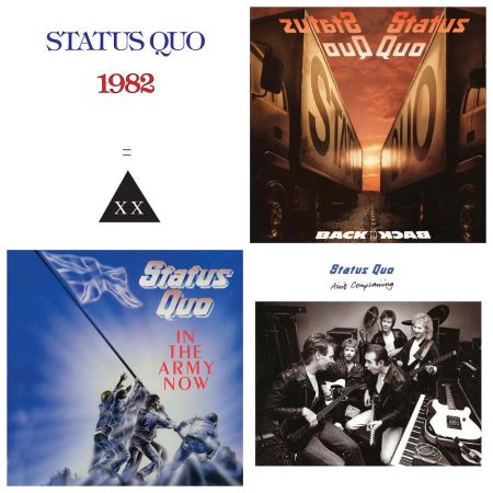 Status Quo - 1+9+8+2 / Back To Back / In The Army Now / Ain't Complaining Deluxe Editions (2018) Flac/Mp3