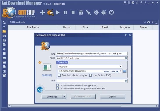 Ant Download Manager Pro 1.9.1 Build 52206 Multilingual