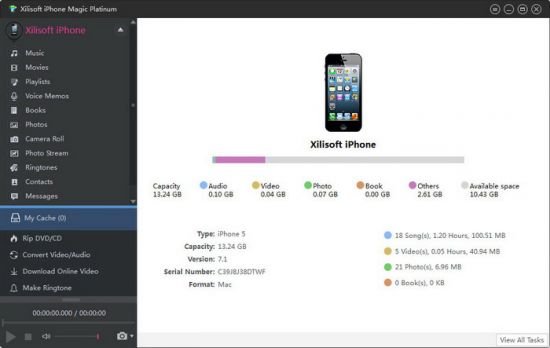 Xilisoft iPhone Magic Platinum 5.7.25 Build 20180920 