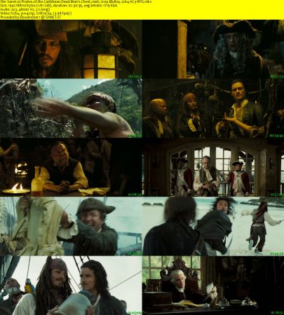 Pirates Of The Caribbean Collection 2003-2017 720p BluRay x264 AC3-RPG