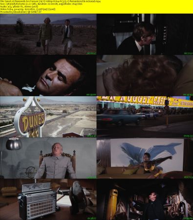Diamonds Are Forever 1971 1080p H264 AC3 5.1 Remastered &amp; nickarad