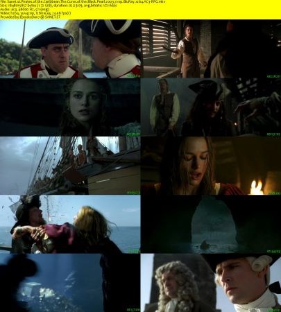 Pirates Of The Caribbean Collection 2003-2017 720p BluRay x264 AC3-RPG