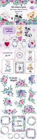 Cute animals &amp; flowers 2861513