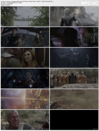 Avengers Infinity War 2018 Bluray 2160p Atmos TrueHD 7.1 x265 10-bit-CHD