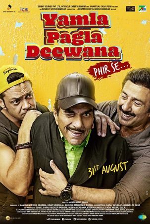 Yamla Pagla Deewana Phir Se 2018 Hindi HQ PDVDRip x264 AAC 700MB MovCr