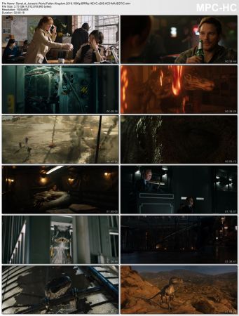 Jurassic World Fallen Kingdom 2018 1080p BRRip HEVC x265 AC3-MAJESTiC