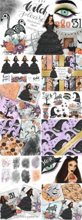 Witch Please Halloween Design Kit - 2741107